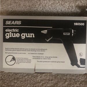 Sears Black Electric Glue Gun